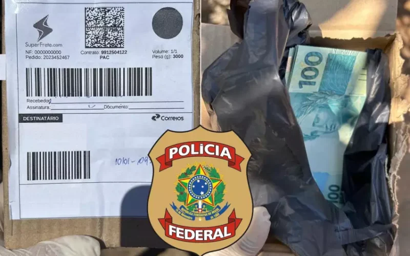 PF detém 3 adolescentes recebendo notas falsas pelo Correios