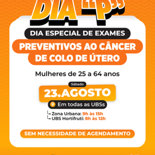 Prefeitura de Pereira Barreto realiza o “Dia P” com exames preventivos ao câncer de colo uterino