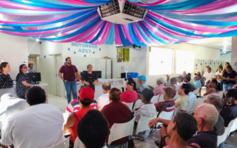 “Território Saúde – Novembro Azul” encerra com 159 coletas de PSA e mais de 700 procedimentos no total em Pereira Barreto