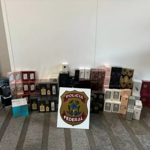 PF apreende perfumes importados irregularmente em Andradina
