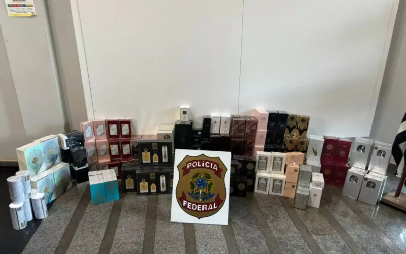 PF apreende perfumes importados irregularmente em Andradina