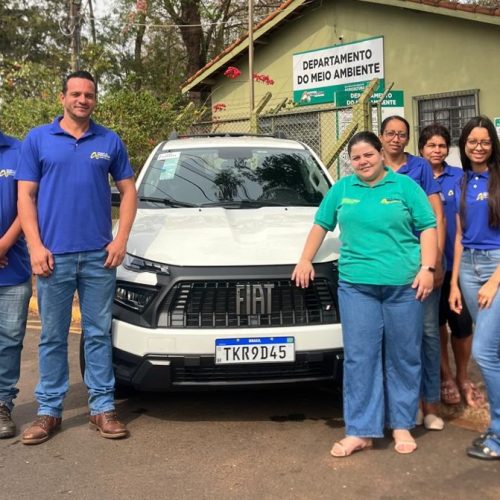 Meio Ambiente de Andradina recebe picape zero km com apoio de emenda parlamentar