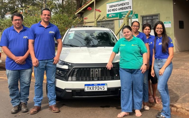 Meio Ambiente de Andradina recebe picape zero km com apoio de emenda parlamentar
