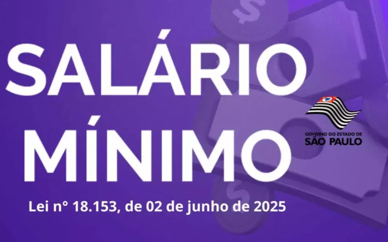 Novo salário mínimo paulista entra em vigor nesta terça