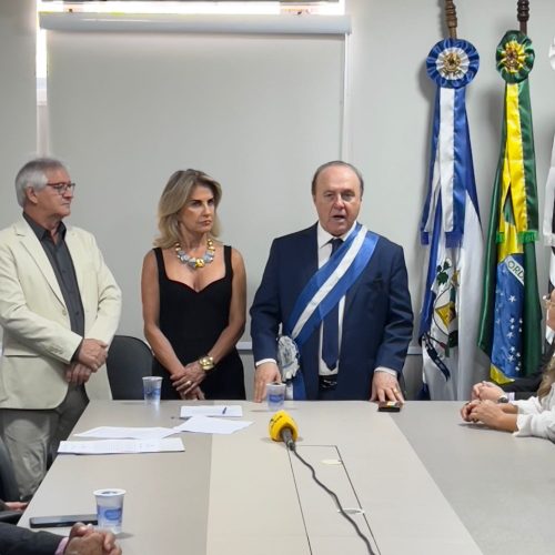 Mário Celso tomou posse nesta manhã
