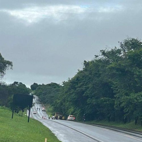 Polícia Rodoviária interdita rodovia da Integração em Andradina