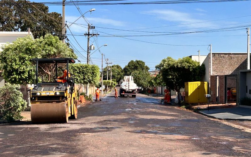 Prefeitura de Andradina faz novo recape de quase de R$ 1,8 milhões Nova Esperança terá 80% das ruas recuperadas