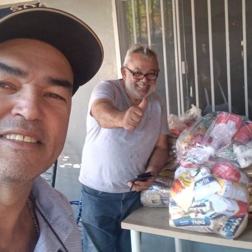 Vereador Rodarte dos Anjos e esposa realizam terço e festa junina em favor de famílias carentes