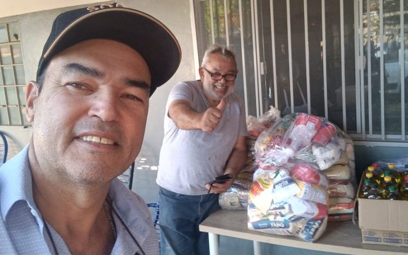 Vereador Rodarte dos Anjos e esposa realizam terço e festa junina em favor de famílias carentes