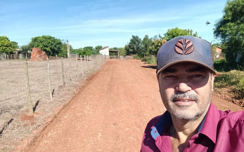 Pedido do vereador Rodarte dos Anjos garante melhorias em estradas rurais de Andradina