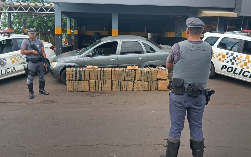 Policiamento Rodoviário prende traficante em rodovia de Castilho/SP