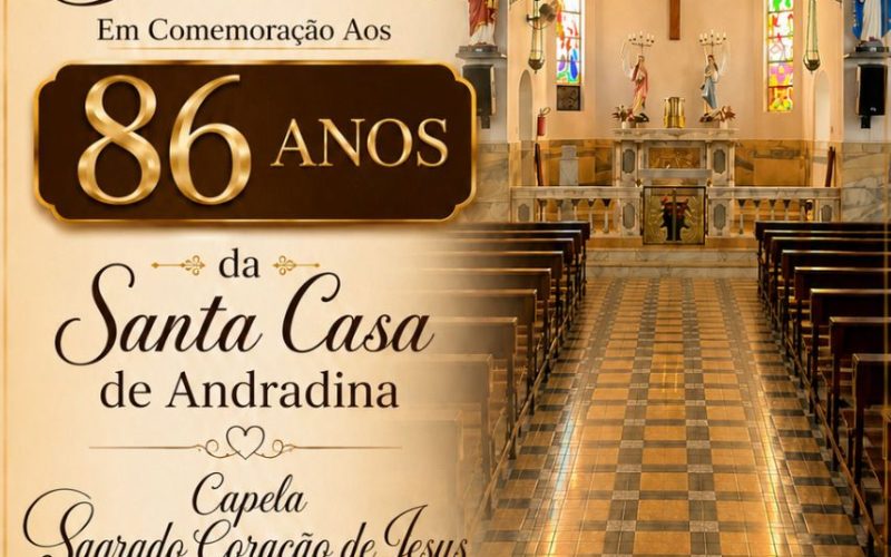 Santa Casa celebra 86 anos de fundação com missa em ação de graças