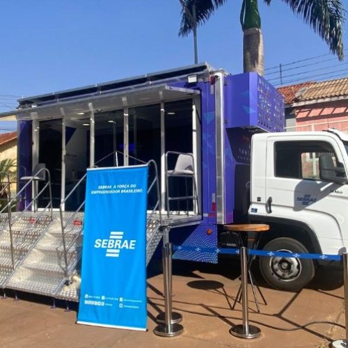 Sebrae Móvel passa por Andradina com serviços a empreendedores