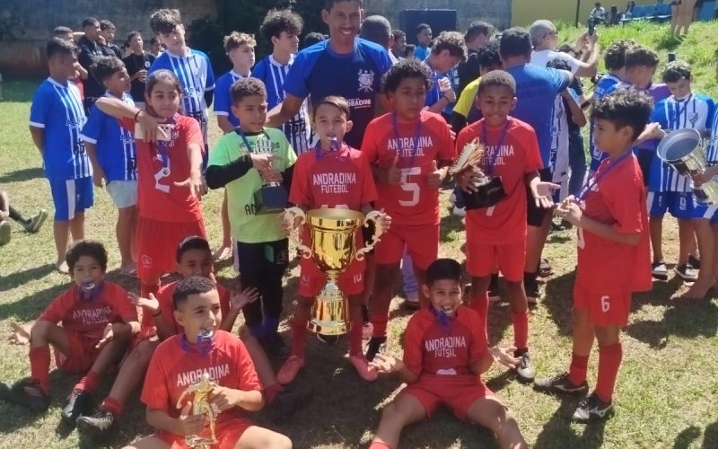 Equipe Sub-11 de Andradina é campeã do Campeonato de Verão em Castilho