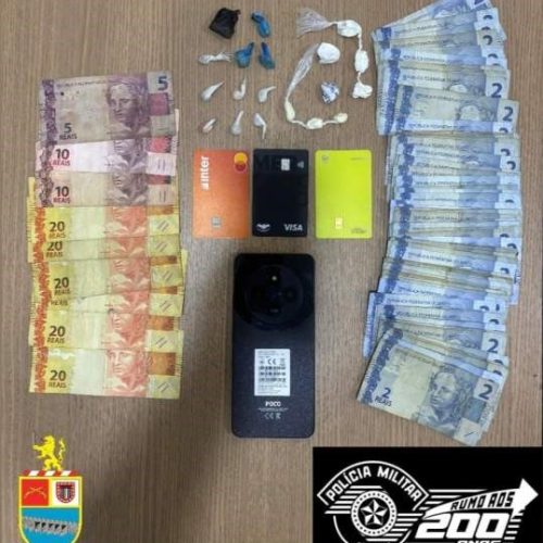 Homem é preso por tráfico de drogas em Andradina