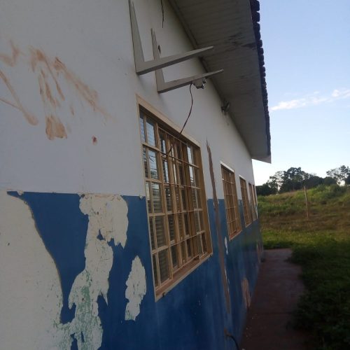 Ladrões furtam aparelho de ar condicionado da UBS do Timboré em Andradina