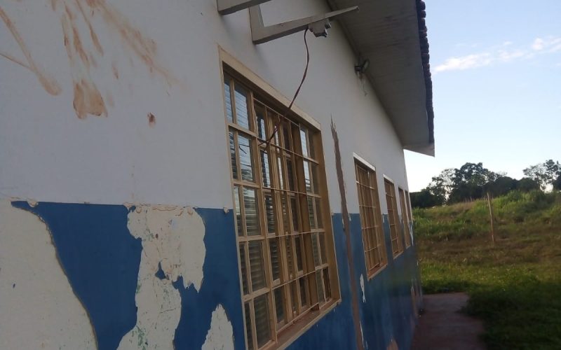 Ladrões furtam aparelho de ar condicionado da UBS do Timboré em Andradina