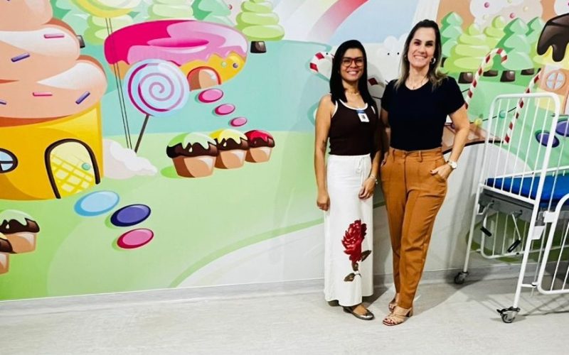 Ala infantil da UPA de Andradina ganha ambiente lúdico e humanizado para atendimento de crianças
