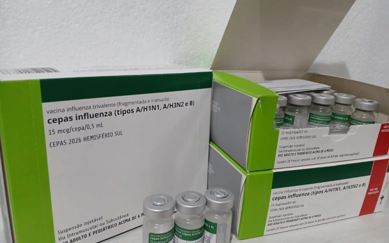 Campanha de vacinação contra a influenza começa neste sábado em Andradina