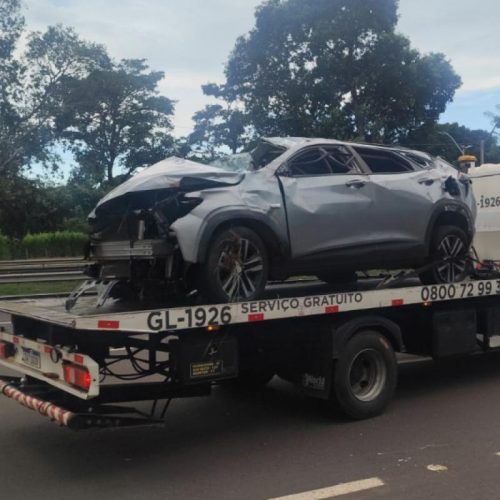 Pais de delegado morrem em capotamento na Rondon