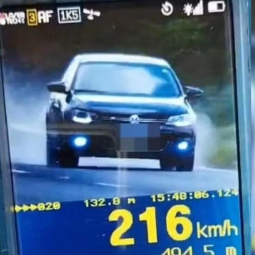 Motorista é flagrado a 216 km/h e quase dobra limite da Rondon 