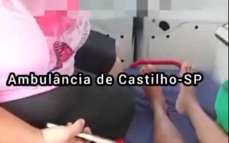 Pacientes e acompanhantes enfrentam superlotação em Ambulância de Castilho