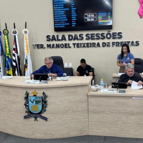 Câmara de Andradina votará 14 itens na 35ª Sessão Ordinária