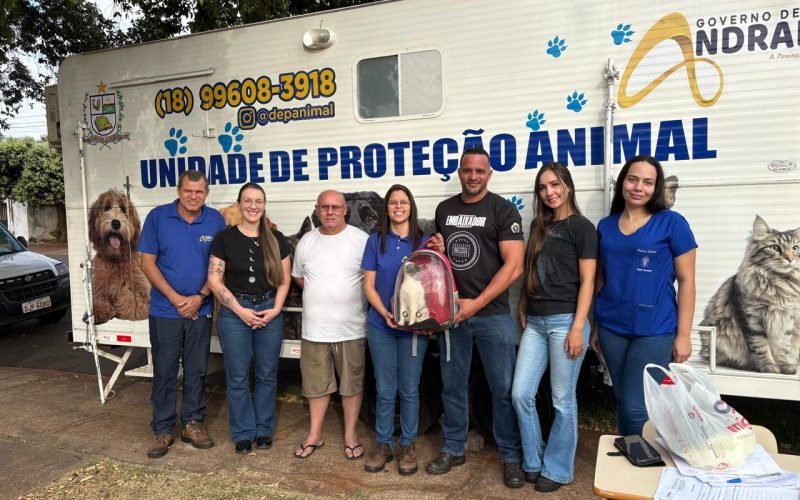 Departamento de Proteção Animal de Andradina alcança marca de mil animais castrados em 2026