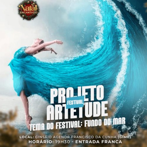 Projeto Artetude realiza grande festival de danças com o tema “Fundo do Mar” nesta sexta-feira (28)