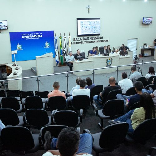 Audiência pública discute Área Azul e saídas para estacionamento no Centro
