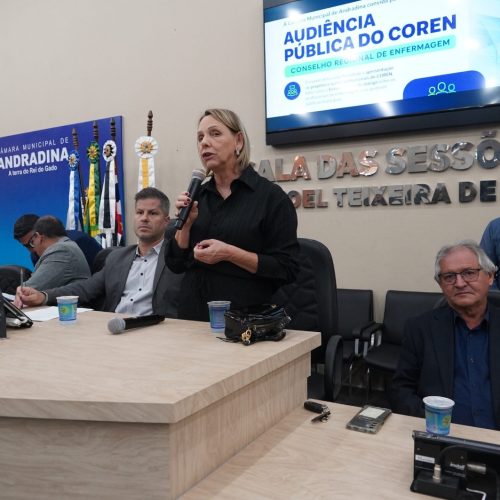 Câmara realizou Audiência Pública sobre enfermagem