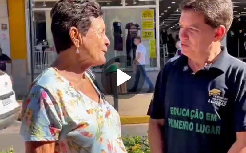 Professor Luzimar reforça compromisso com a população em visitas aos bairros de Andradina