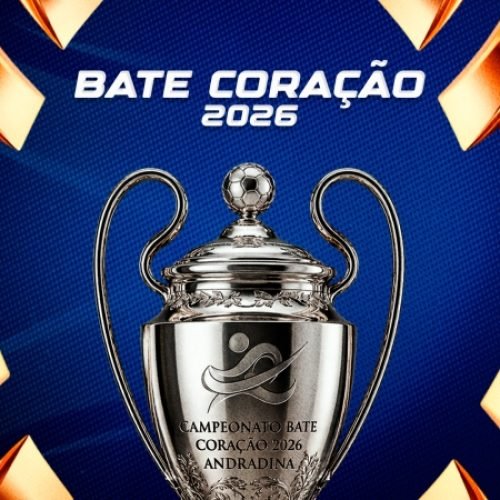 Campeonato Bate Coração 2026 começa nesta sexta-feira em Andradina