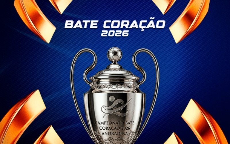 Campeonato Bate Coração 2026 começa nesta sexta-feira em Andradina