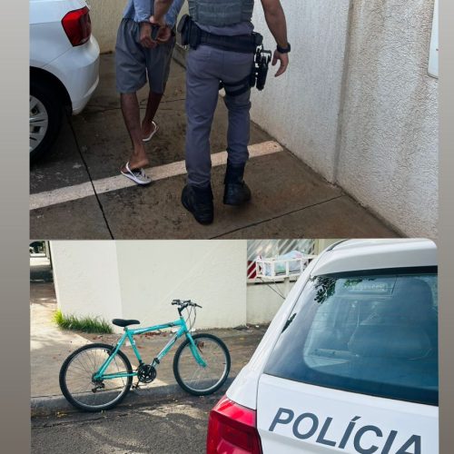 Homem é preso por furto qualificado no centro de Andradina/SP