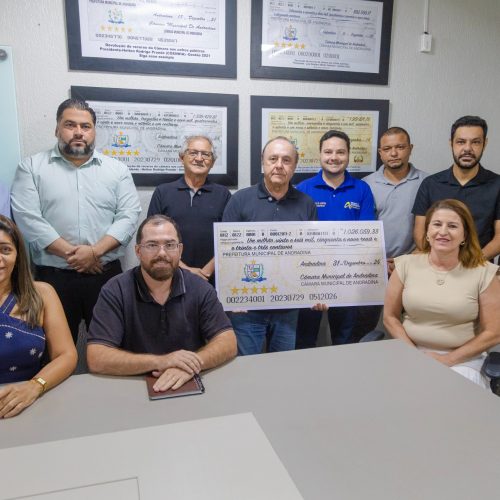 Câmara Municipal de Andradina devolve mais de R$ 1 milhão aos cofres públicos e solicita investimento no esporte

