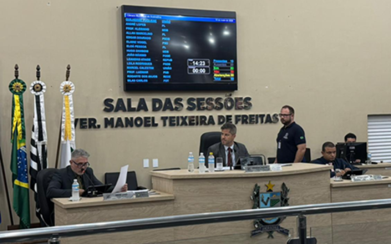 Câmara de Andradina aprova projetos de homenagens, inclusão e denominação de vias
