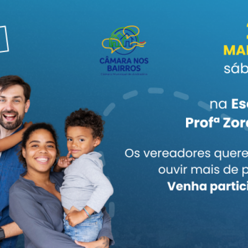 Câmara de Andradina inicia programa “Câmara nos Bairros” com primeira ação na Vila Mineira
