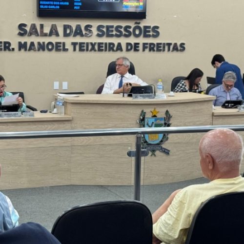Câmara de Andradina aprova homenagens e projetos de lei na  27ª Sessão Ordinária