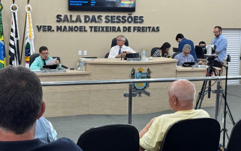 Câmara de Andradina aprova homenagens e projetos de lei na 27ª Sessão Ordinária