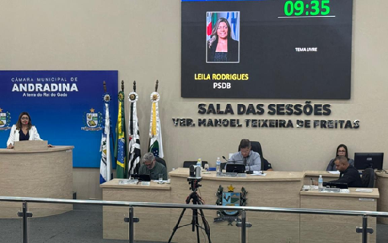 Câmara de Andradina aprova projeto que valoriza Academia de Letras na 30ª sessão