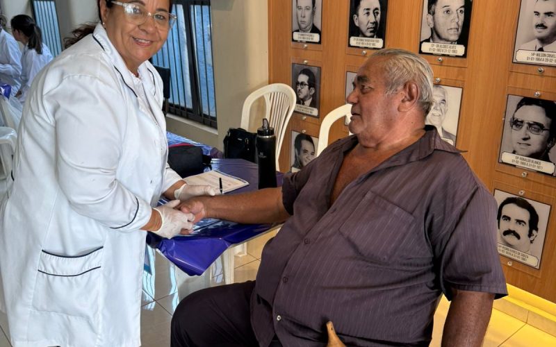 Campanha “Fique Bem, Fique Azul” promoveu cuidados com a saúde masculina em Andradina