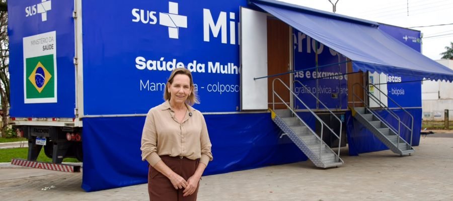 Andradina recebe carreta da saúde voltada ao atendimento feminino