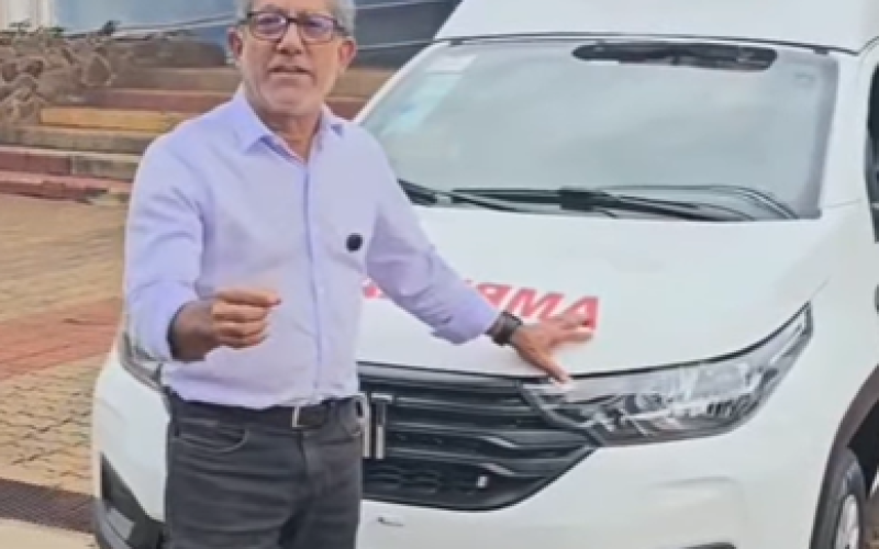 Paulo Boaventura anuncia mais duas ambulâncias para Castilho