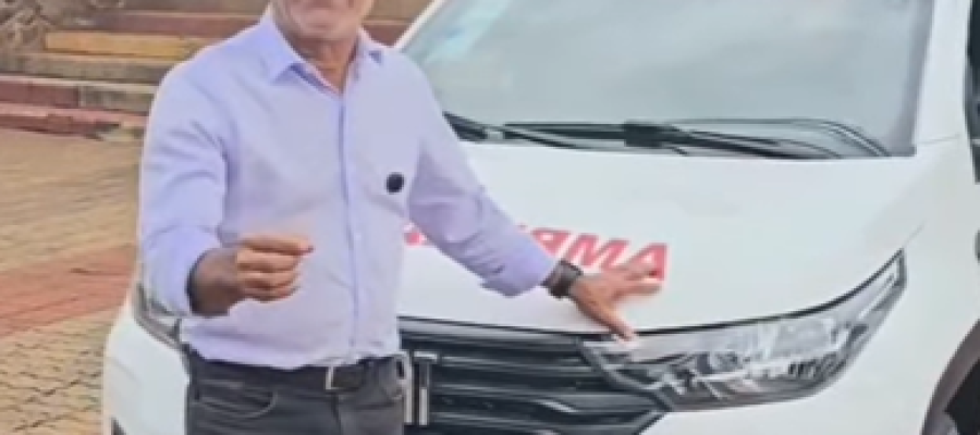 Paulo Boaventura anuncia mais duas ambulâncias para Castilho