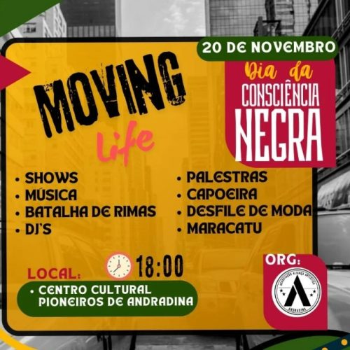 Moving Life celebra a Consciência Negra em Andradina