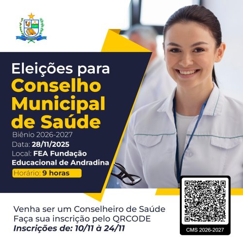 Andradina realiza eleições do Conselho Municipal de Saúde