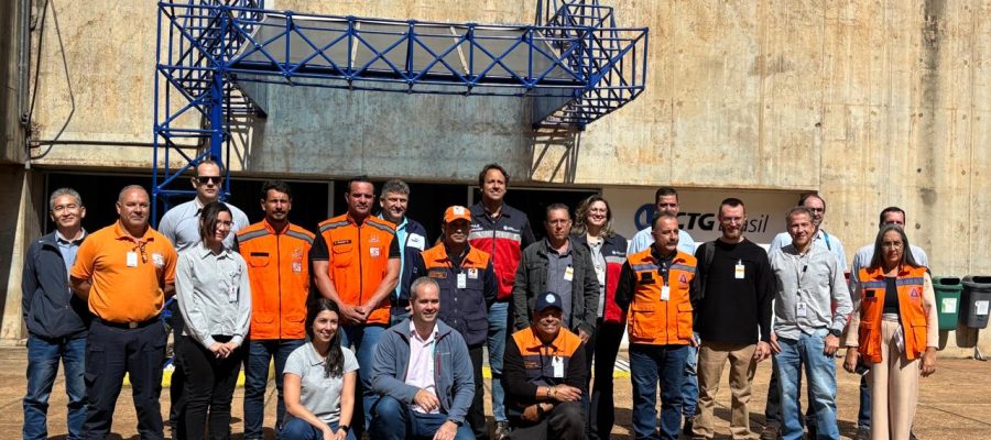 CTG realiza treinamento na Usina de Ilha Solteira com participação da Defesa Civil de Andradina