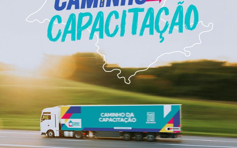 A carreta do programa "Caminho da Capacitação" chega em Andradina para oferecer cursos gratuitos.