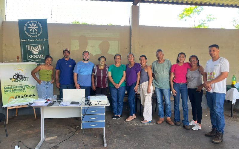Produtores rurais de Andradina participam de curso “Como Vender para o Governo”